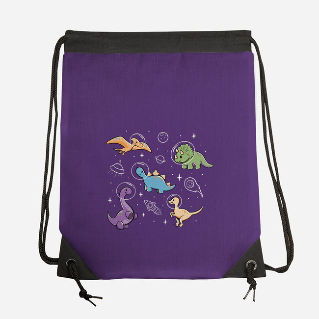 Dinostellar Space Dinosaurs-None-Drawstring-Bag-tobefonseca