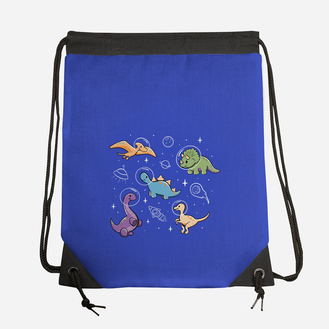 Dinostellar Space Dinosaurs-None-Drawstring-Bag-tobefonseca