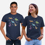 Dinostellar Space Dinosaurs-Unisex-Basic-Tee-tobefonseca