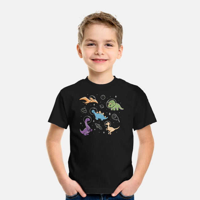 Dinostellar Space Dinosaurs-Youth-Basic-Tee-tobefonseca