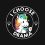 I Choose Drama Kawaii Unicorn-None-Mug-Drinkware-tobefonseca
