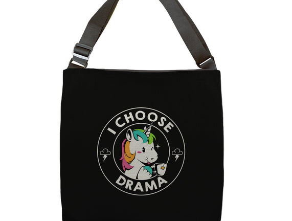 I Choose Drama Kawaii Unicorn