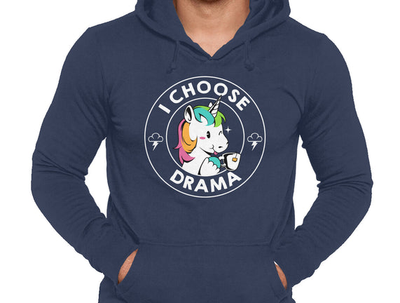 I Choose Drama Kawaii Unicorn