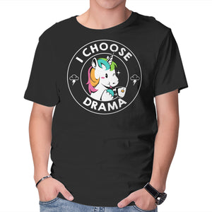 I Choose Drama Kawaii Unicorn