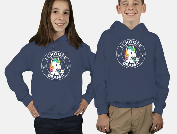 I Choose Drama Kawaii Unicorn