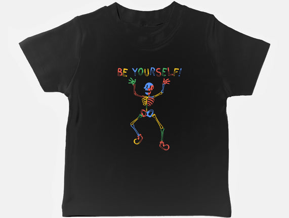 Colorful Skeleton Be Yourself