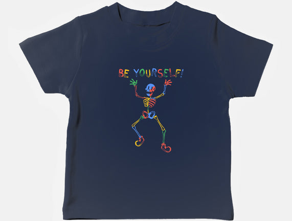Colorful Skeleton Be Yourself