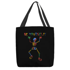 Colorful Skeleton Be Yourself