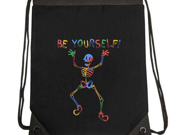 Colorful Skeleton Be Yourself