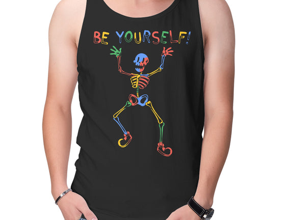 Colorful Skeleton Be Yourself