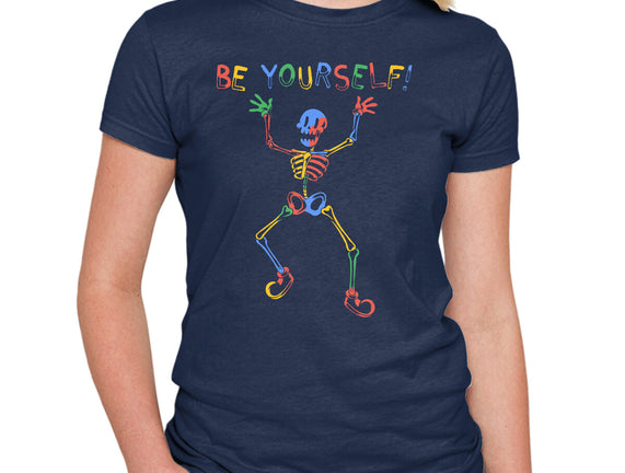 Colorful Skeleton Be Yourself