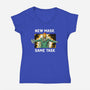 Same Task-Womens-V-Neck-Tee-Gleydson Barboza