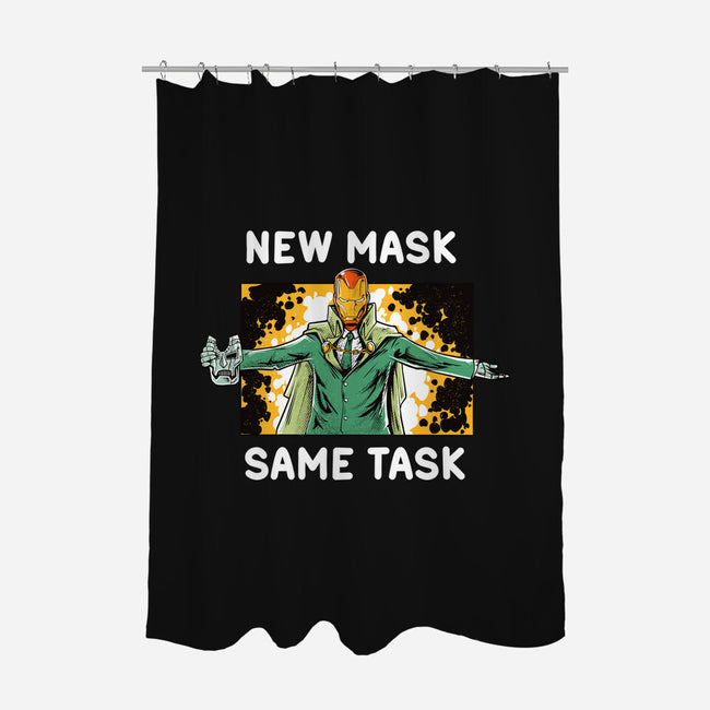 Same Task-None-Polyester-Shower Curtain-Gleydson Barboza