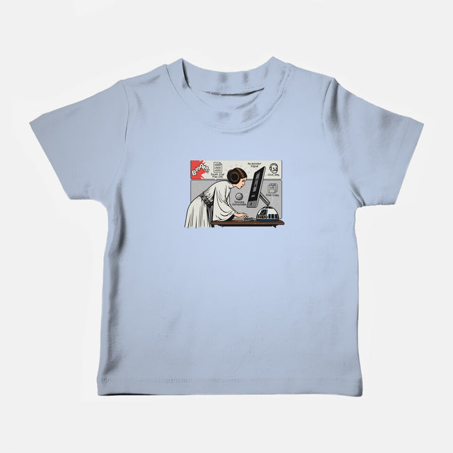 Calling Tatooine-Baby-Basic-Tee-Popnotic