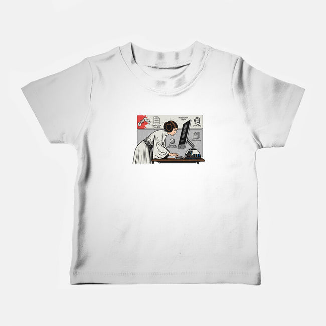 Calling Tatooine-Baby-Basic-Tee-Popnotic