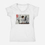 Calling Tatooine-Womens-V-Neck-Tee-Popnotic