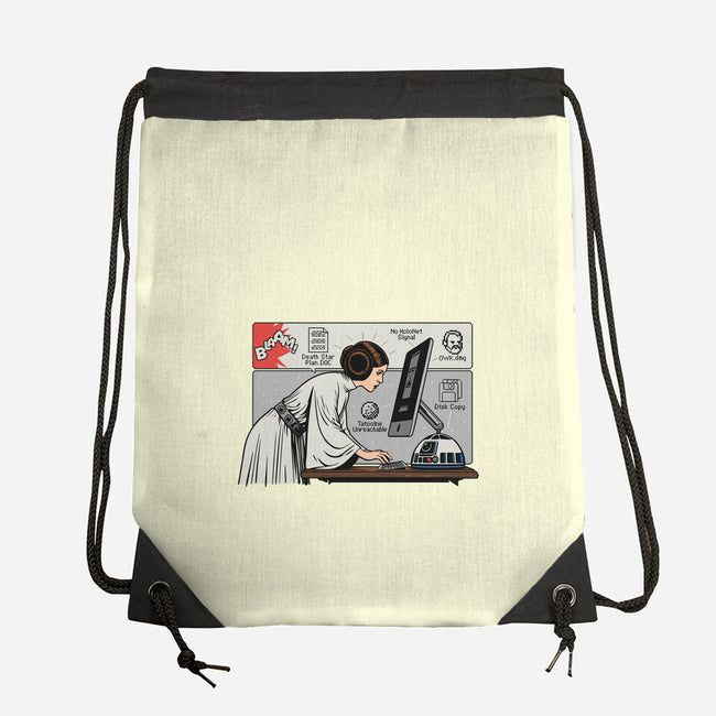 Calling Tatooine-None-Drawstring-Bag-Popnotic