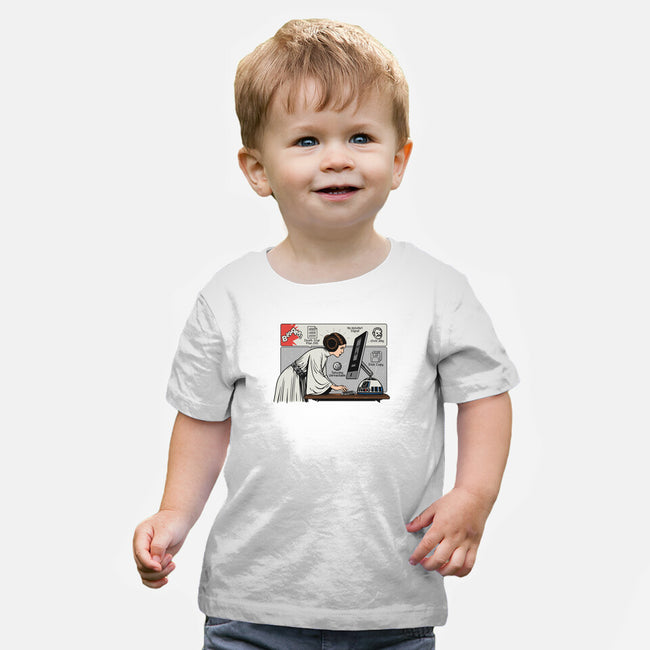 Calling Tatooine-Baby-Basic-Tee-Popnotic