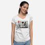 Calling Tatooine-Womens-V-Neck-Tee-Popnotic
