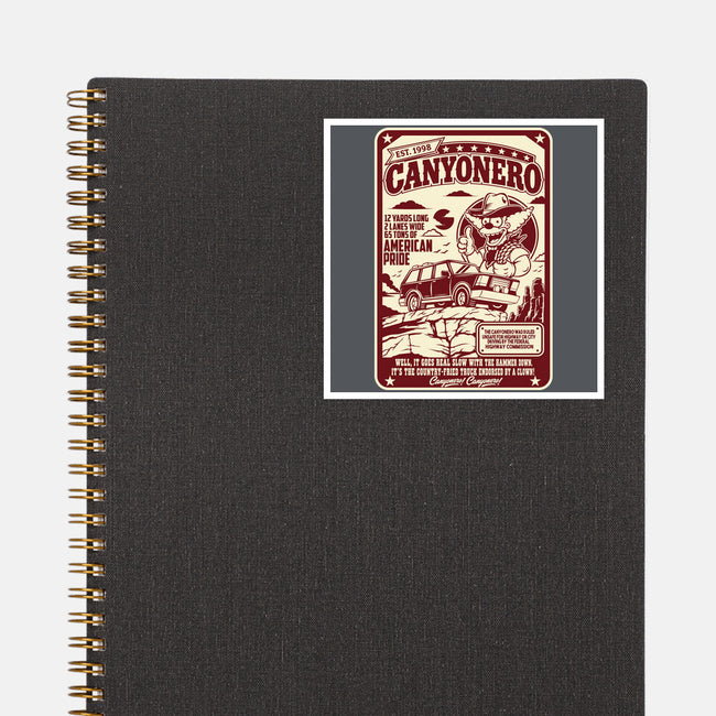 Canyonero-None-Glossy-Sticker-CarloJ1956
