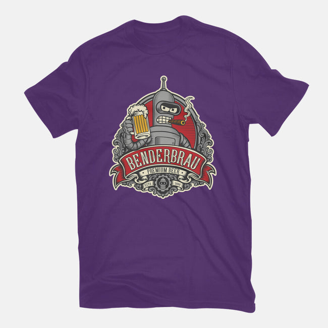 Brewed By Robots Approved-Womens-Fitted-Tee-CarloJ1956