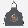 Brewed By Robots Approved-Unisex-Kitchen-Apron-CarloJ1956