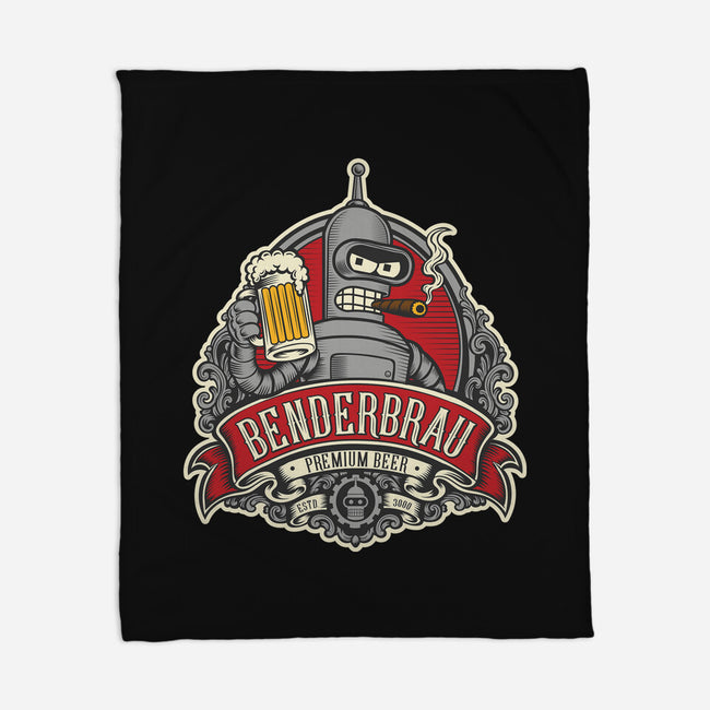Brewed By Robots Approved-None-Fleece-Blanket-CarloJ1956