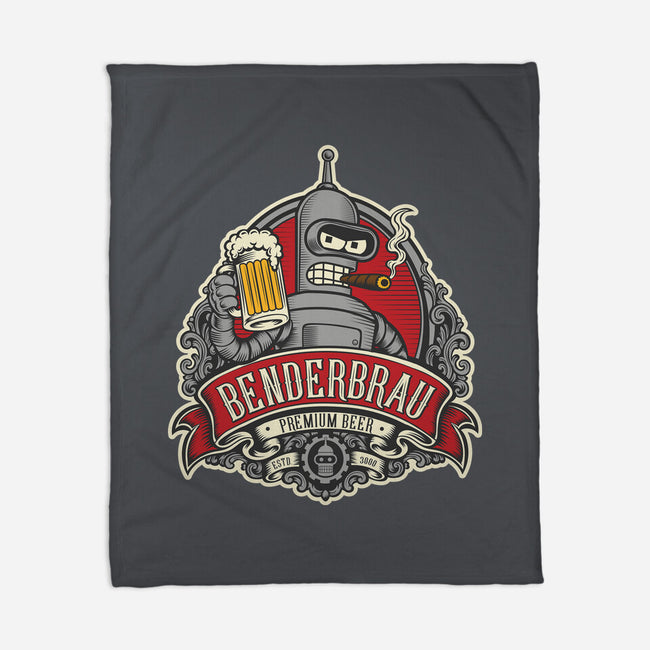 Brewed By Robots Approved-None-Fleece-Blanket-CarloJ1956