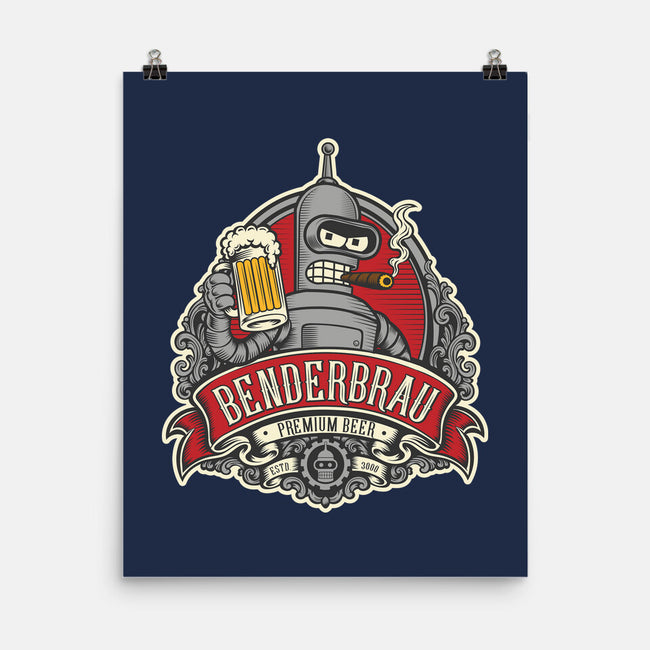 Brewed By Robots Approved-None-Matte-Poster-CarloJ1956