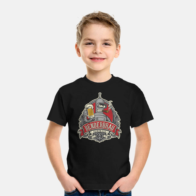 Brewed By Robots Approved-Youth-Basic-Tee-CarloJ1956