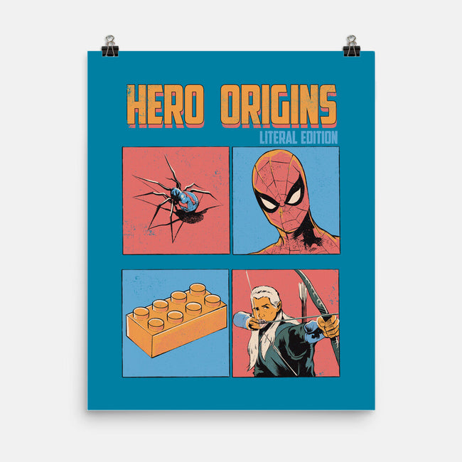 Hero Origins-None-Matte-Poster-Gleydson Barboza