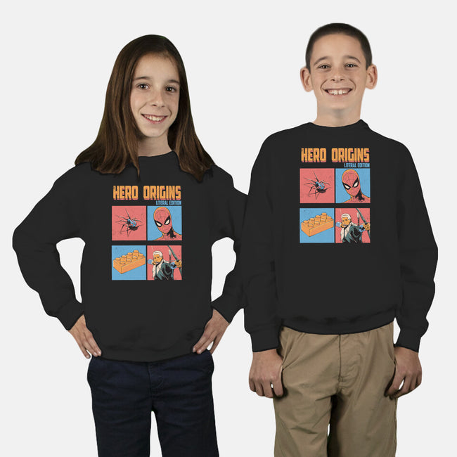 Hero Origins-Youth-Crew Neck-Sweatshirt-Gleydson Barboza