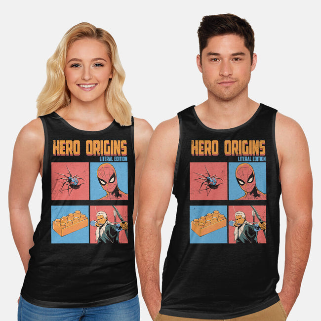Hero Origins-Unisex-Basic-Tank-Gleydson Barboza
