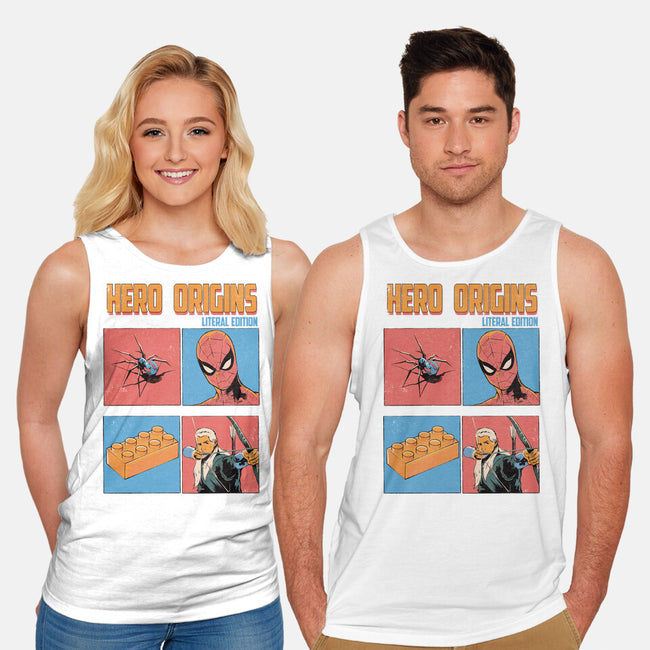 Hero Origins-Unisex-Basic-Tank-Gleydson Barboza