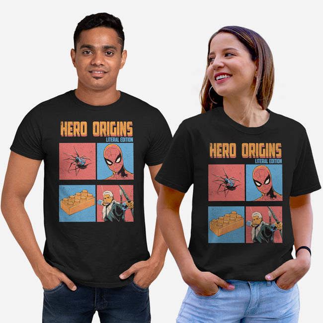 Hero Origins-Unisex-Basic-Tee-Gleydson Barboza