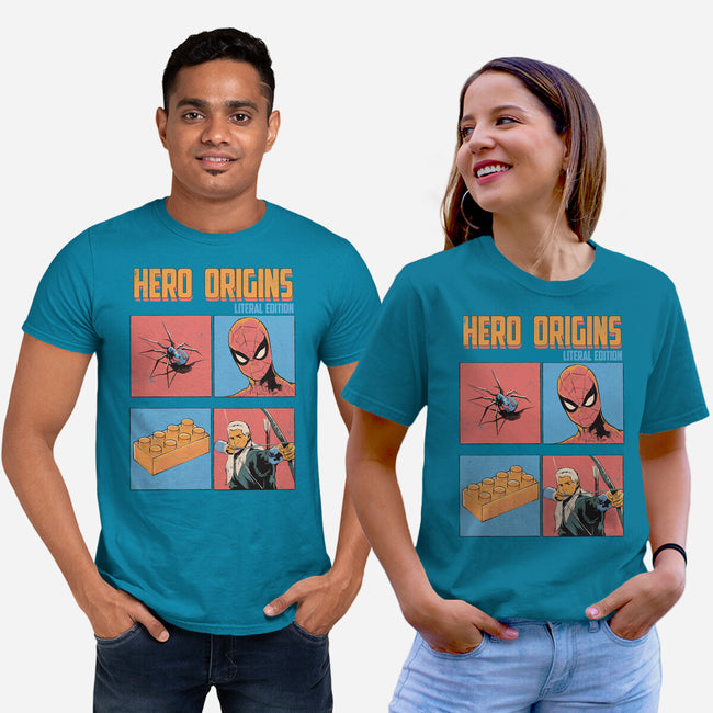 Hero Origins-Unisex-Basic-Tee-Gleydson Barboza