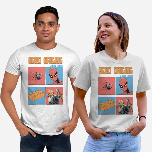 Hero Origins-Unisex-Basic-Tee-Gleydson Barboza