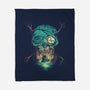 Spooky Ship-None-Fleece-Blanket-zascanauta
