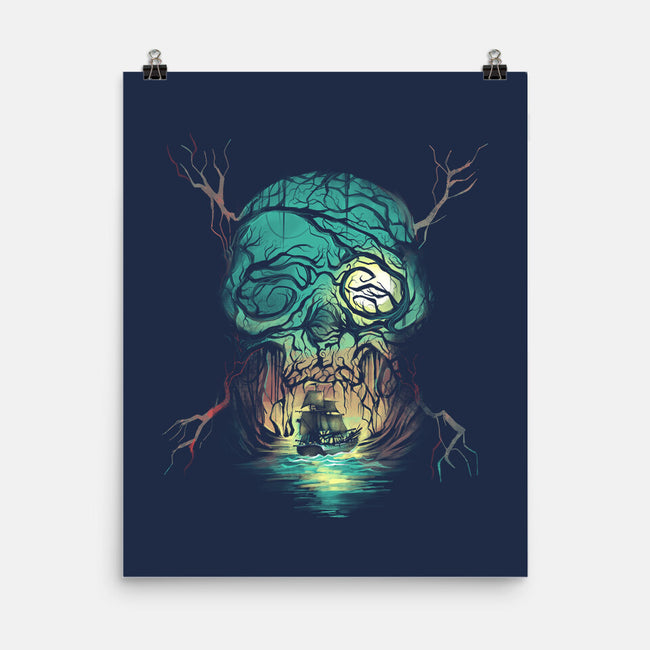 Spooky Ship-None-Matte-Poster-zascanauta