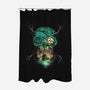 Spooky Ship-None-Polyester-Shower Curtain-zascanauta