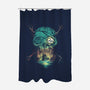 Spooky Ship-None-Polyester-Shower Curtain-zascanauta