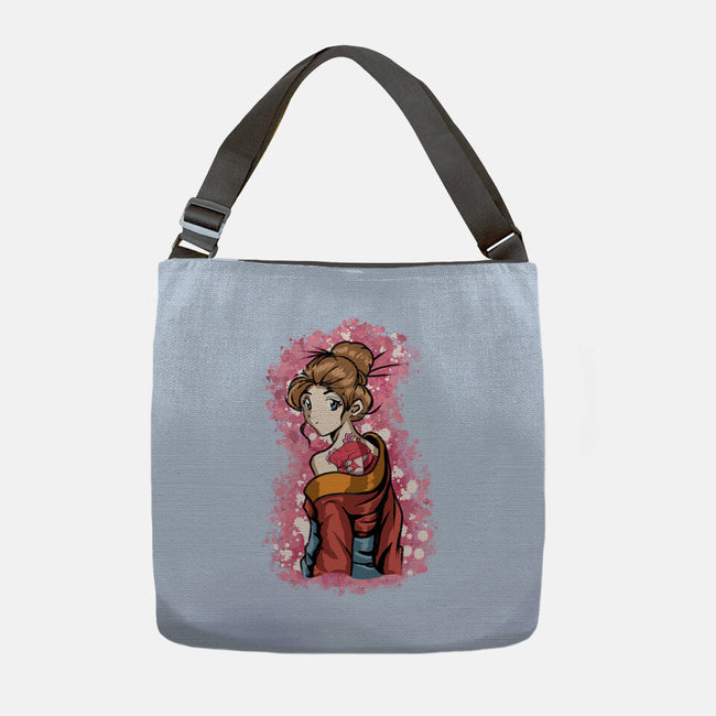 Look My Tattoo-None-Adjustable Tote-Bag-nickzzarto