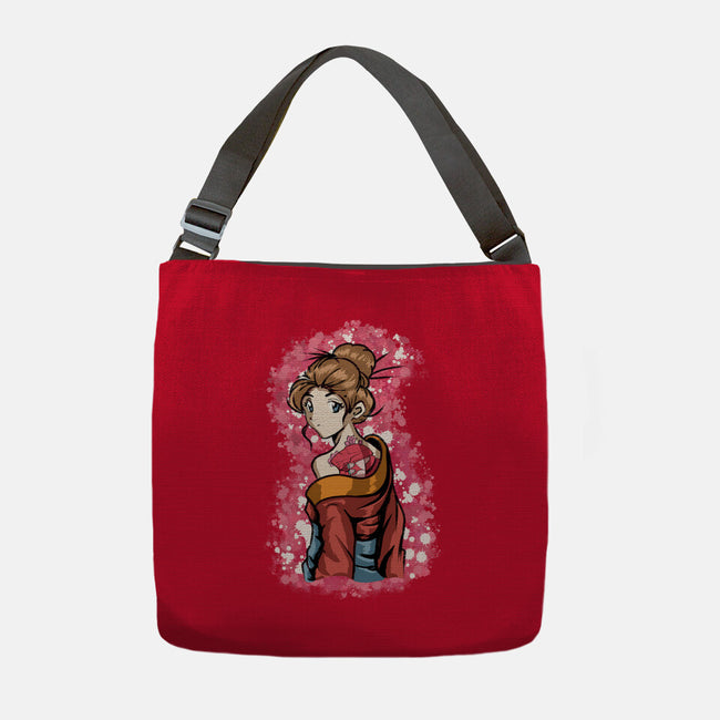 Look My Tattoo-None-Adjustable Tote-Bag-nickzzarto