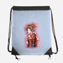 Look My Tattoo-None-Drawstring-Bag-nickzzarto