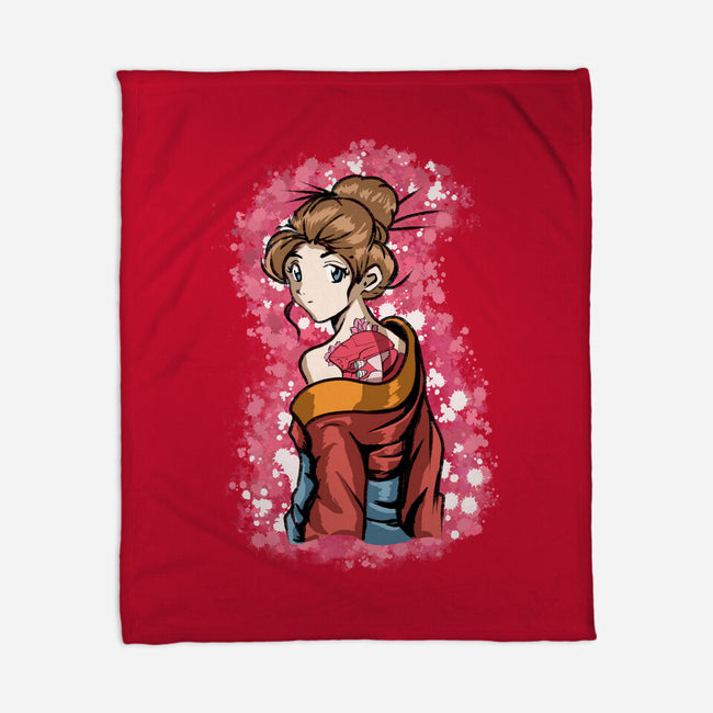 Look My Tattoo-None-Fleece-Blanket-nickzzarto