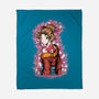Look My Tattoo-None-Fleece-Blanket-nickzzarto