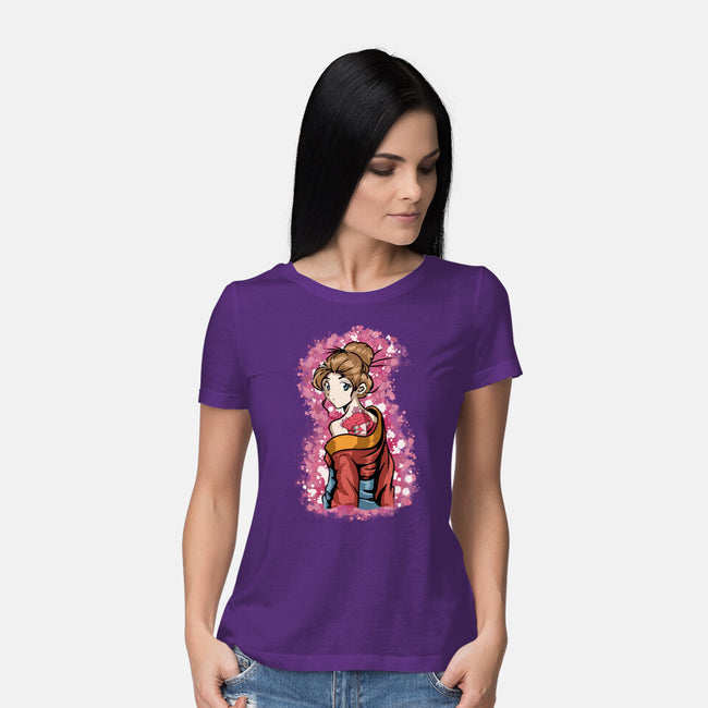Look My Tattoo-Womens-Basic-Tee-nickzzarto