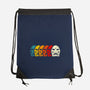 Vintage Doctor-None-Drawstring-Bag-rocketman_art