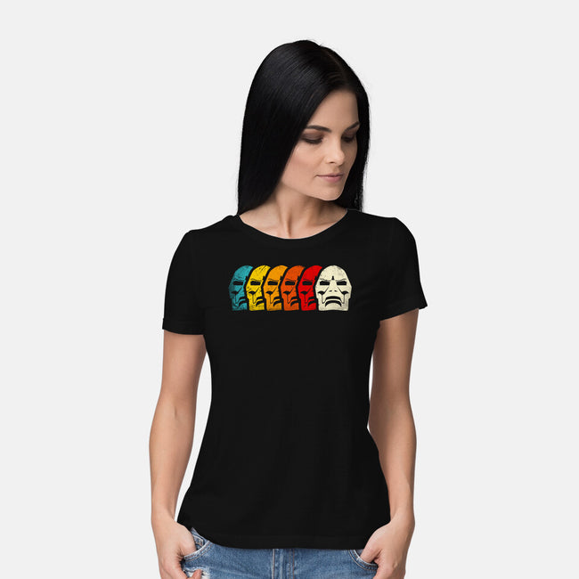 Vintage Doctor-Womens-Basic-Tee-rocketman_art