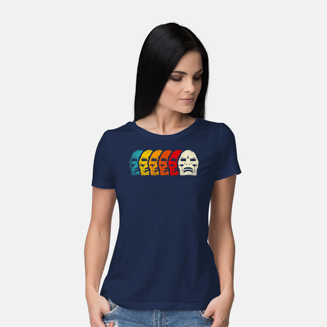 Vintage Doctor-Womens-Basic-Tee-rocketman_art